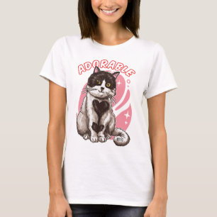 T-shirt Adorable Chemise Blanche Femmes