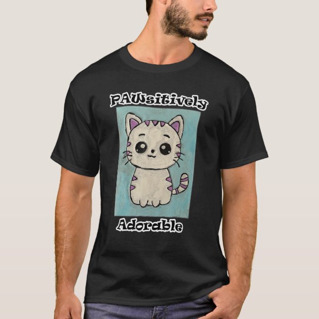 T-shirt Adorable de façon péchable (Devant)