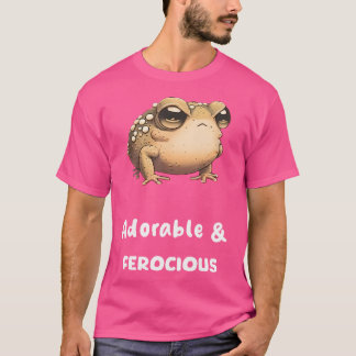 T-shirt Adorable Et Ferroce Grenouille De Pluie Du Désert