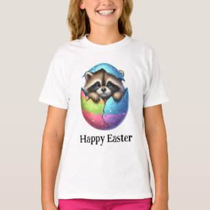 T-shirt adorable Funny mignon Pâques Baby Raccoon