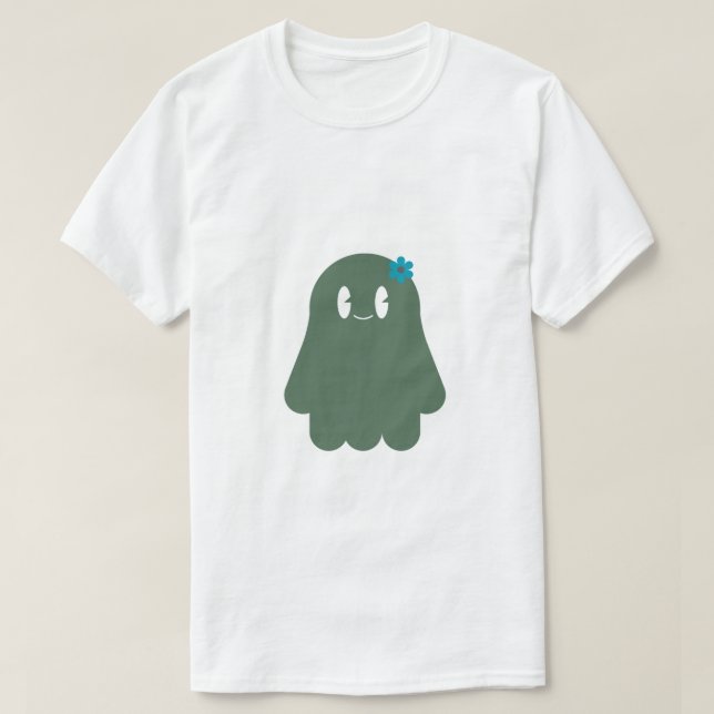 T-shirt Adorable Halloween au thème du chat (Design devant)