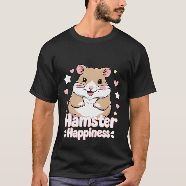 T-shirt Adorable Hamster – Cute and Playful Hamster Design (Devant)