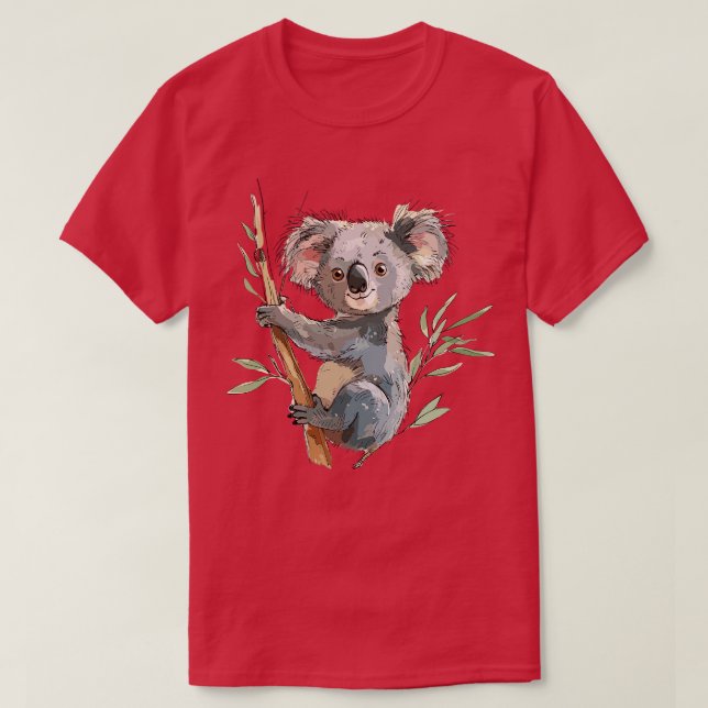 T-shirt Adorable Koala (Design devant)