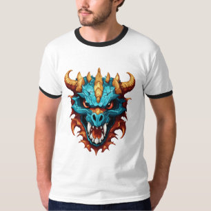 T-shirt Adorable Mascotte de dragon - Ultra-réaliste