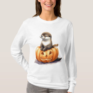 T-shirt Adorable Otter d'Halloween