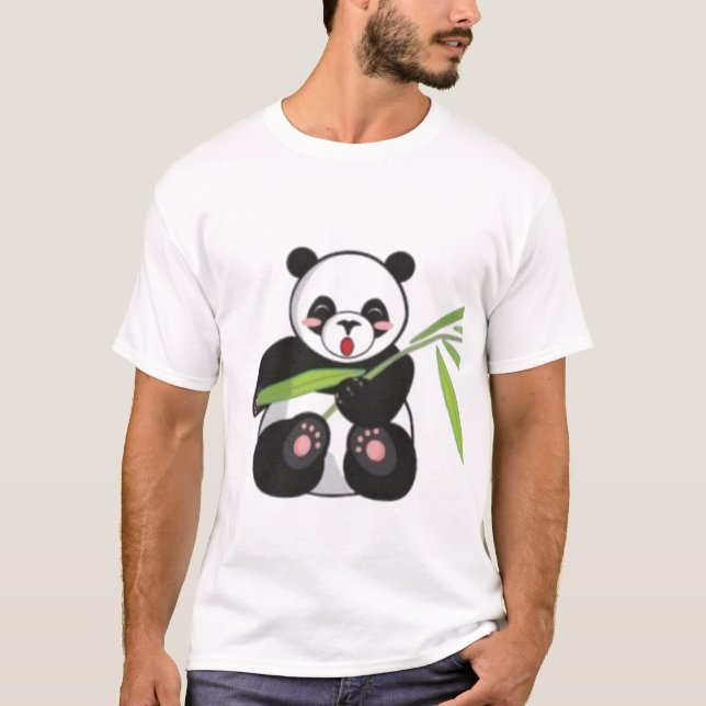 T-shirt Adorable Panda Tee (Devant)