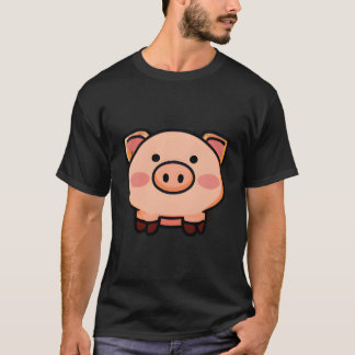 T-shirt Adorable Pig Animal For Pig Fans