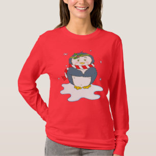 T-shirt Adorable pingouin de Noël
