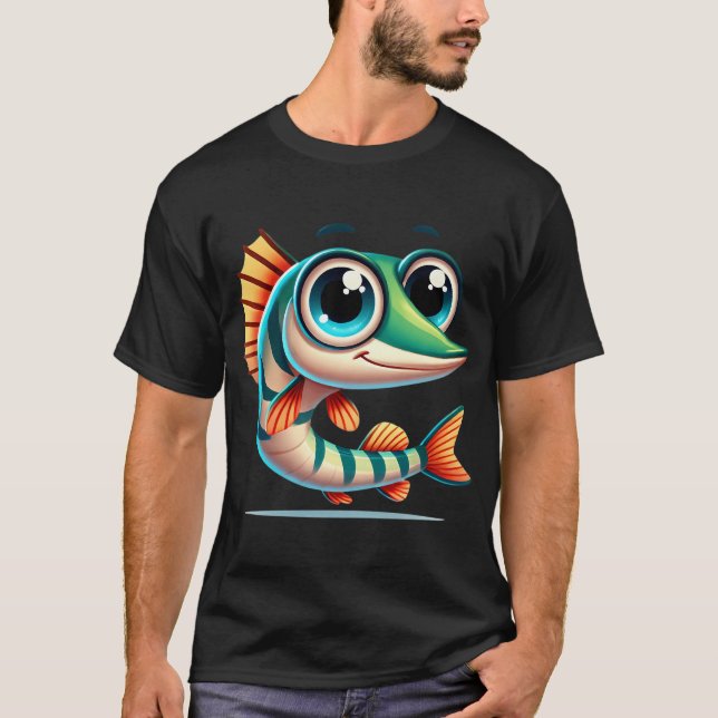 T-shirt Adorable Poisson-Gar de Floride (Devant)