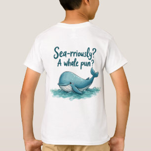 T-shirt Adorable "Sérieusement maritime ? Un jeu de mots s