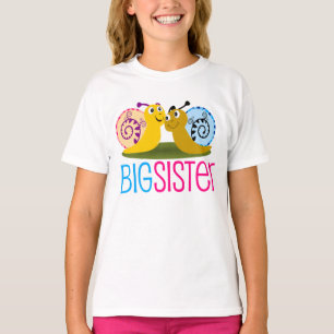 T-shirt Adorable Spaghetti des grandes soeurs d'escargots
