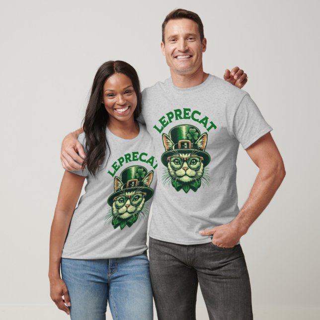 T-shirt Adorable St. Patrick's Day Chat (Unisexe)