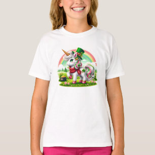 T-shirt Adorable St. Patricks Day Unicorn