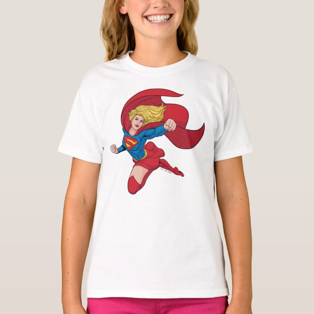 T-shirt Adorable Stance Supergirl (Devant)