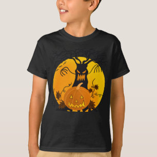 T-shirt Adorables Arbre Déplaisant Halloween