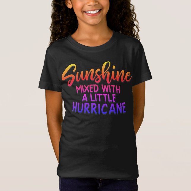T-Shirt Adorables Citation Sunshine Mixte (Devant)