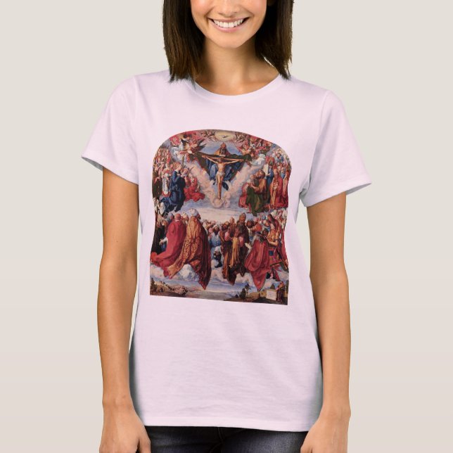 T-shirt Adoration de la Trinité par Albrecht Durer, 1511 (Devant)