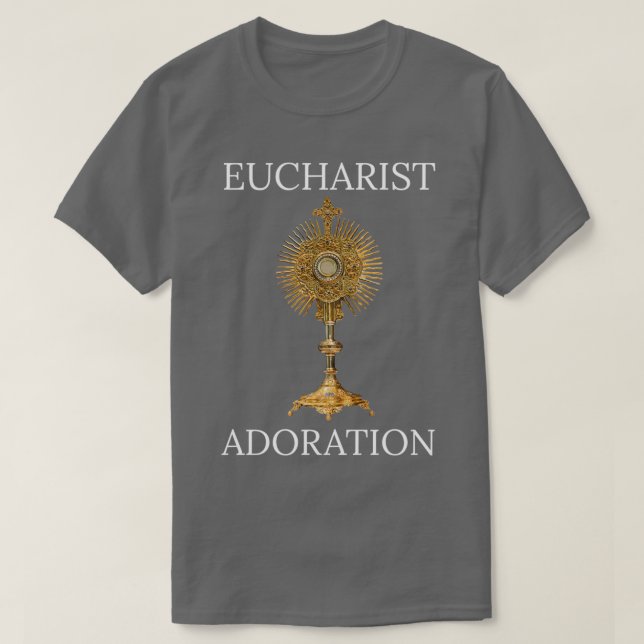 T-shirt Adoration eucharistique (Design devant)
