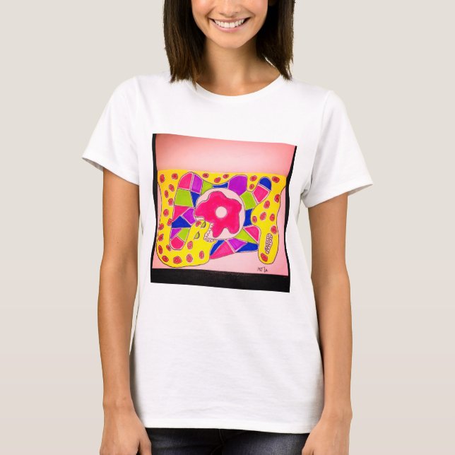 T-shirt adore quand on le mange (Devant)