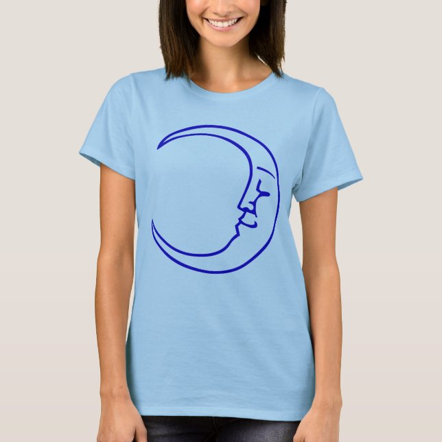 T-shirt Adorez la lune (Devant)