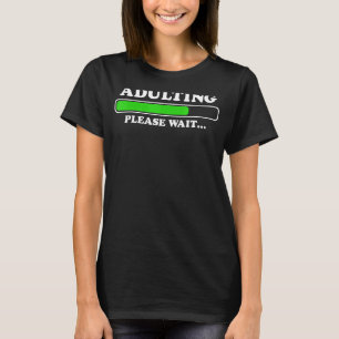 T-shirt Adulte 18e anniversaire présent 18 ans filles garç