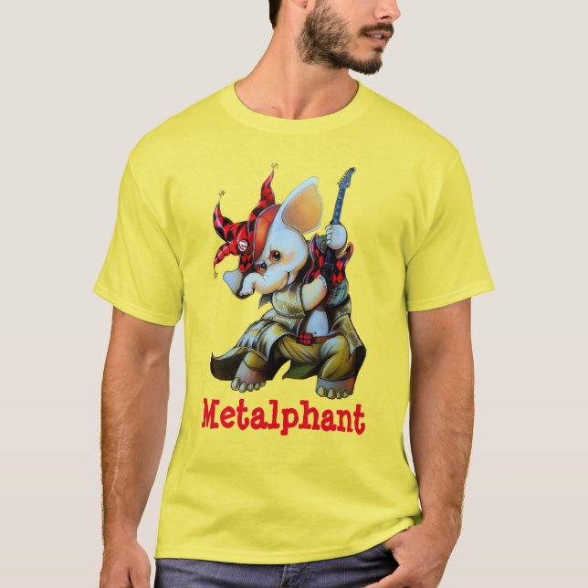 T-shirt adulte de Metalphant Jester (Devant)