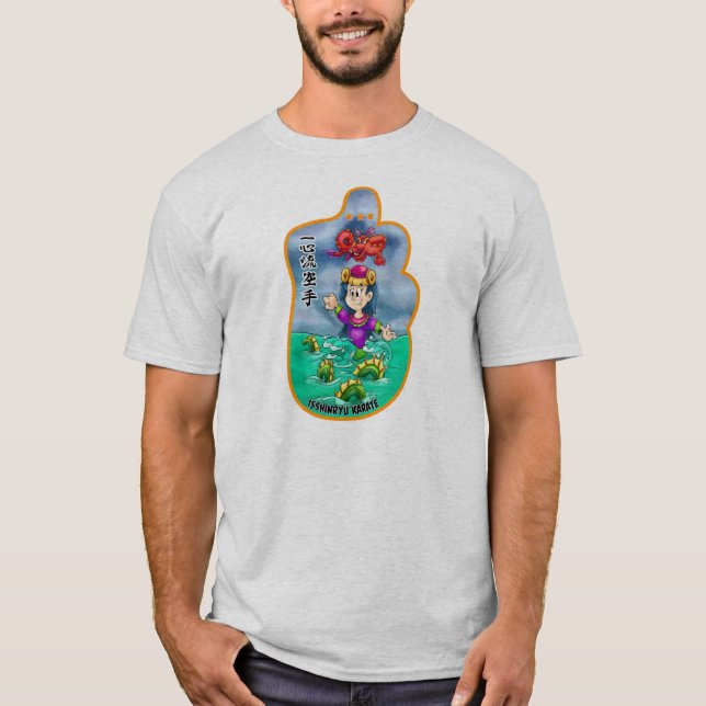 T-shirt adulte de Mitzu Gami de bande dessinée (Devant)