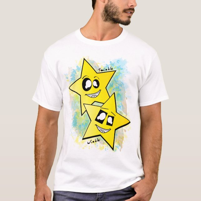 T-shirt adulte de twinkle&winkle (Devant)
