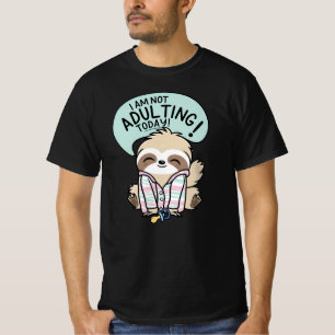 T-shirt Adulte est difficile : Une fente amusante