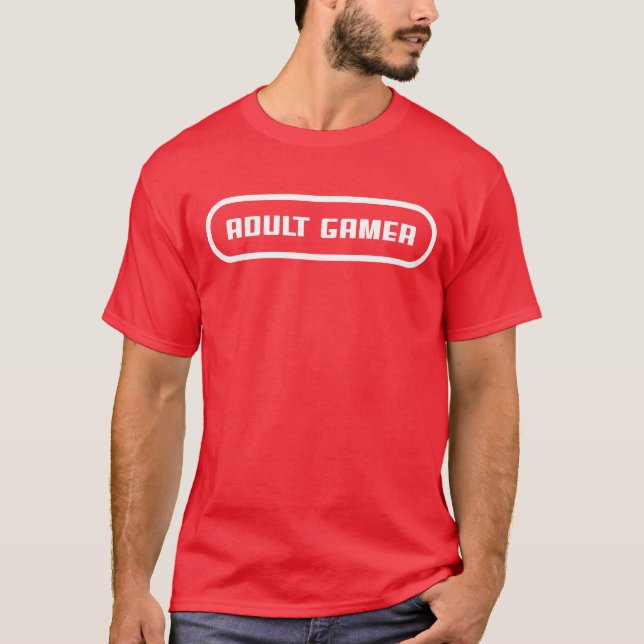 T-shirt Adulte Gamer (Devant)