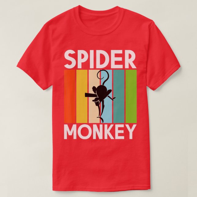 T-shirt Adulte singe-araignée (Design devant)
