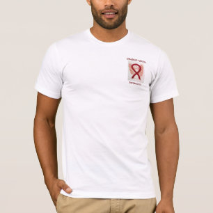 T-shirt Adultes handicapés Sensibilisation Ruban Angel Tee