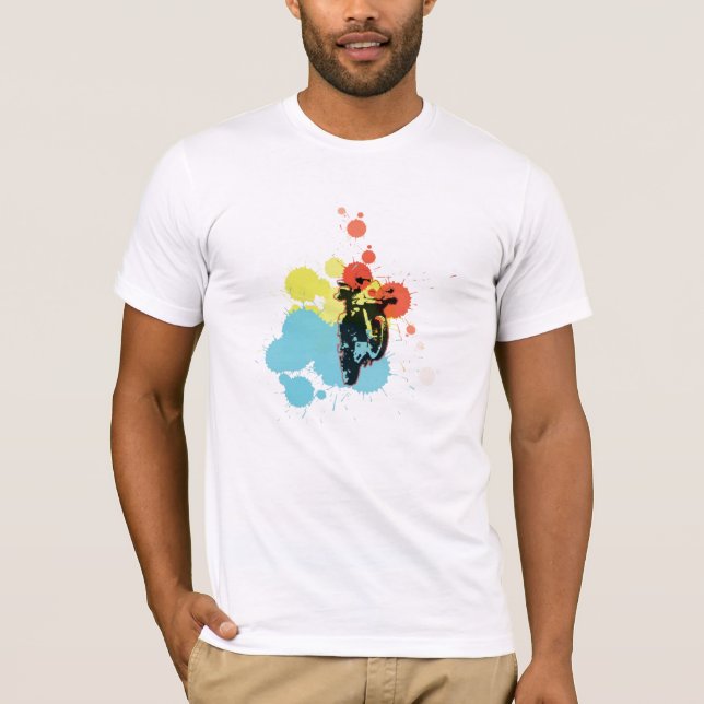 T-shirt Adv montant Colorfull (Devant)