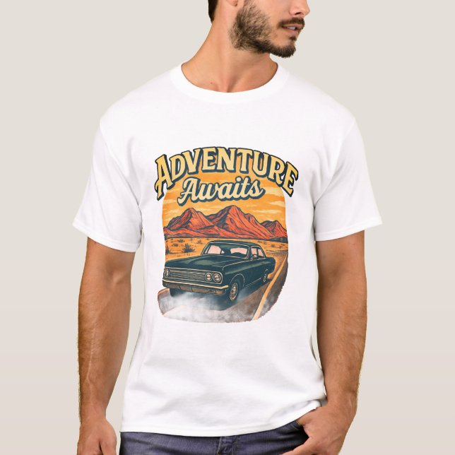 t-shirt adventure  (Devant)