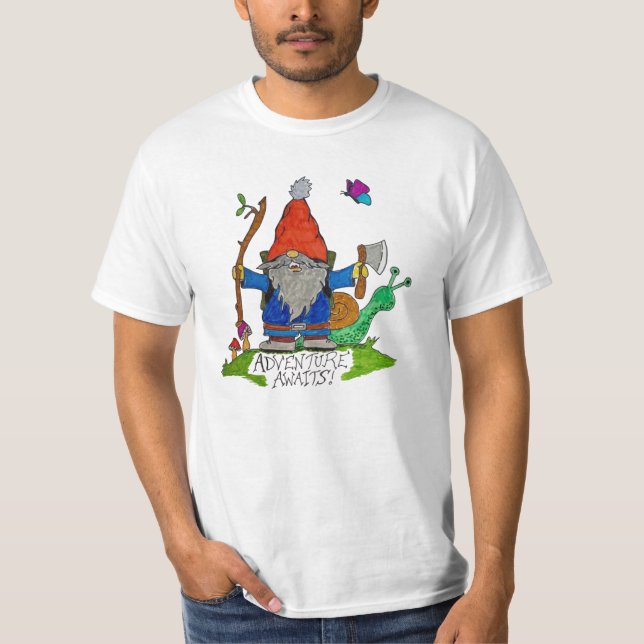 T-shirt Adventure Attend ! (Devant)