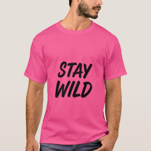 T-shirt Adventure Calling - Stay Wild