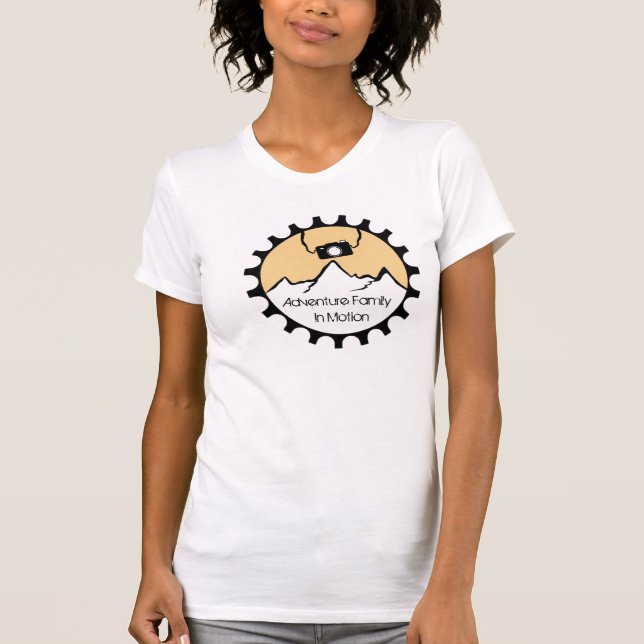 T-shirt Adventure Family In Motion (Devant)