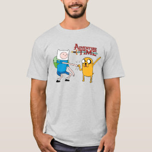 T-shirt Adventure Finn & Jake Fist Bump