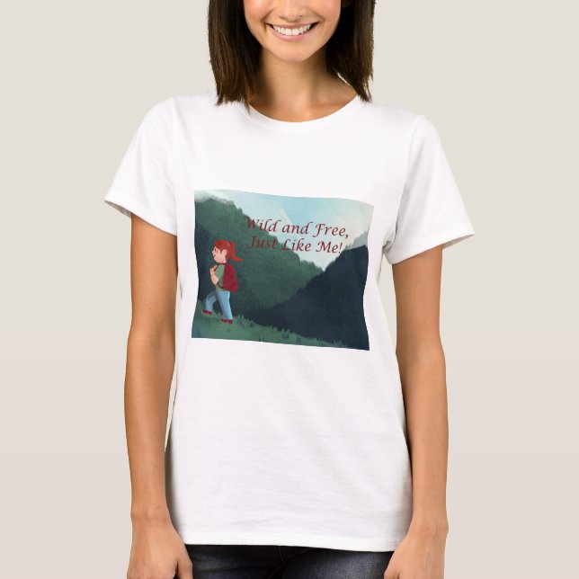 T-shirt Adventure Girls (Devant)