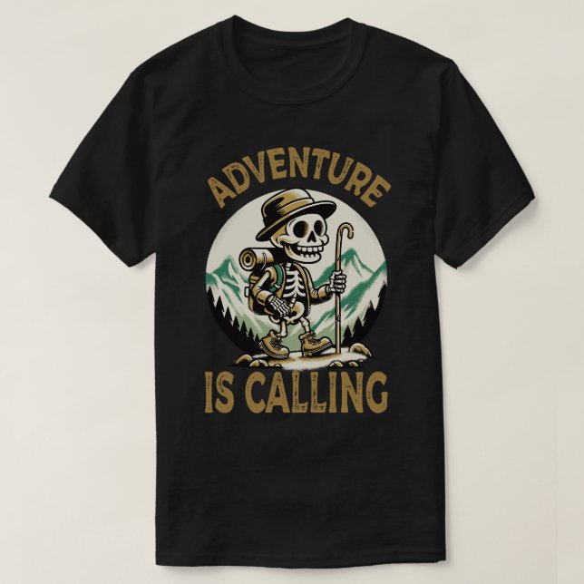 T-shirt Adventure is calling (Design devant)