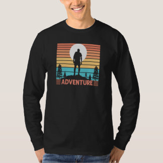 T-shirt Adventure Mountain & Lake Hiking & Exploring Man S