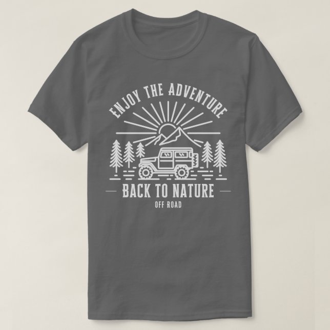 T-shirt Adventure Off Road (Design devant)