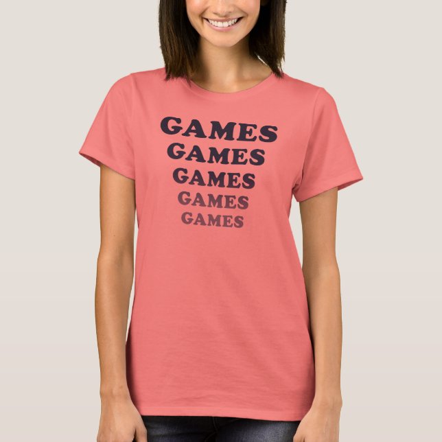 T-shirt Adventureland Games Annie (Devant)
