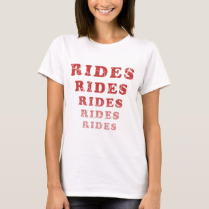 T-shirt Adventureland patiné monte la pièce en t