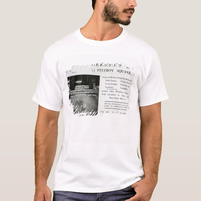 T-shirt Adverisement pour Omega Workshops Ltd (Devant)