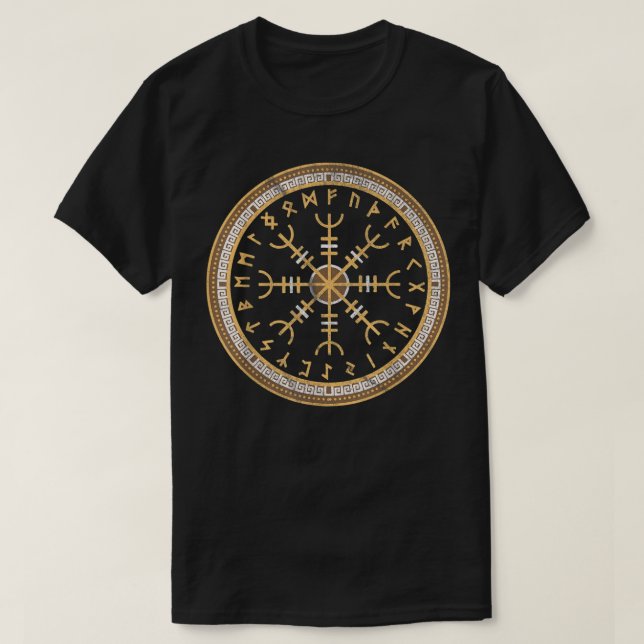 T-shirt Aegishjalmur Helm Of Awe (Design devant)