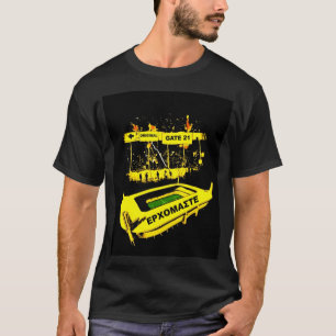 T-shirt Aek Athènes Grèce Porte 21 Vans Graphique