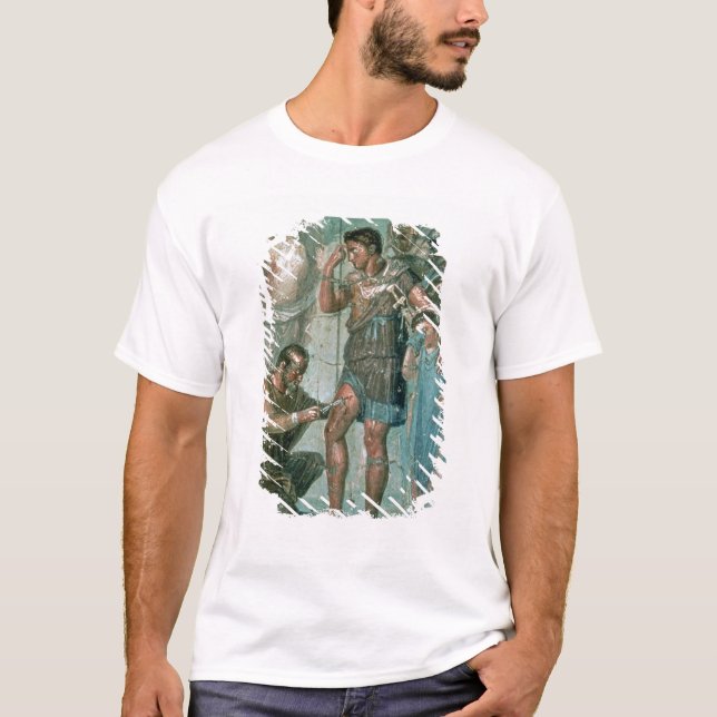 T-shirt Aeneas a blessé, de Pompeii (Devant)