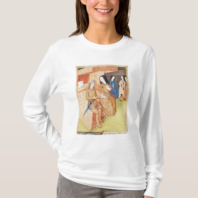 T-shirt Aeneas et Dido, des travaux de Virgil (Devant)