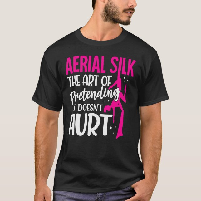 T-shirt Aerial Silk Aerialist Point Your Toes (Devant)